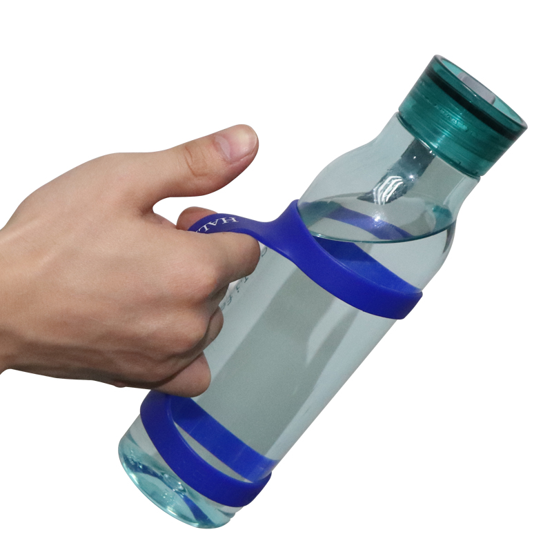 便攜式水瓶帶，硅膠水杯保護(hù)帶廠家定制